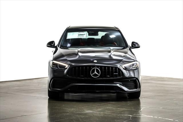 new 2025 Mercedes-Benz AMG C 43 car, priced at $72,105