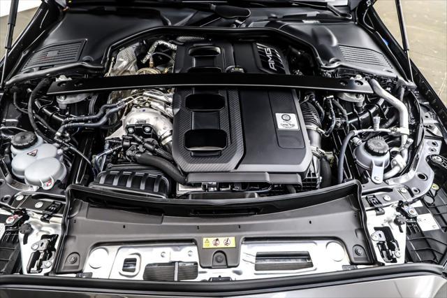 new 2025 Mercedes-Benz AMG C 43 car, priced at $72,105