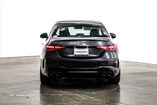 new 2025 Mercedes-Benz AMG C 43 car, priced at $72,105