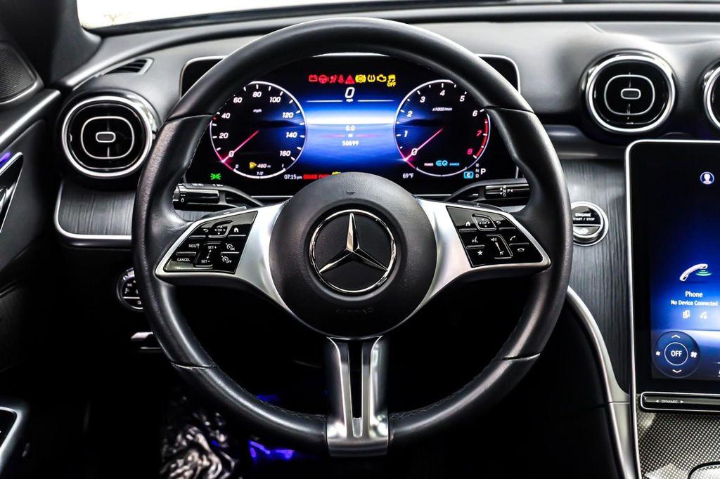 used 2022 Mercedes-Benz C-Class car, priced at $28,892