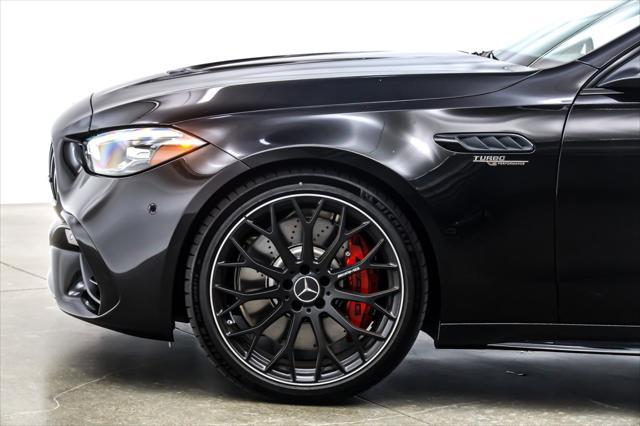 new 2024 Mercedes-Benz AMG C 63 car, priced at $95,540