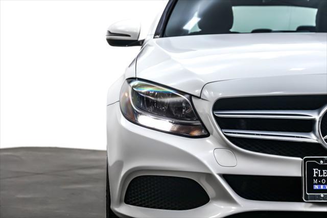 used 2018 Mercedes-Benz C-Class car, priced at $17,894