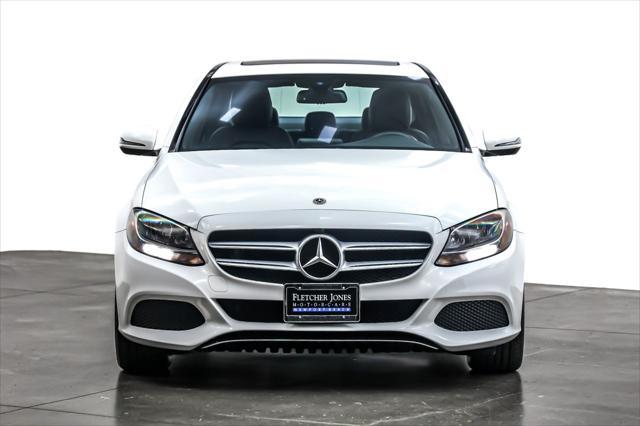 used 2018 Mercedes-Benz C-Class car, priced at $17,894