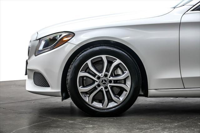 used 2018 Mercedes-Benz C-Class car, priced at $17,894