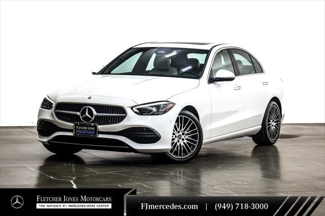 used 2024 Mercedes-Benz C-Class car, priced at $48,135