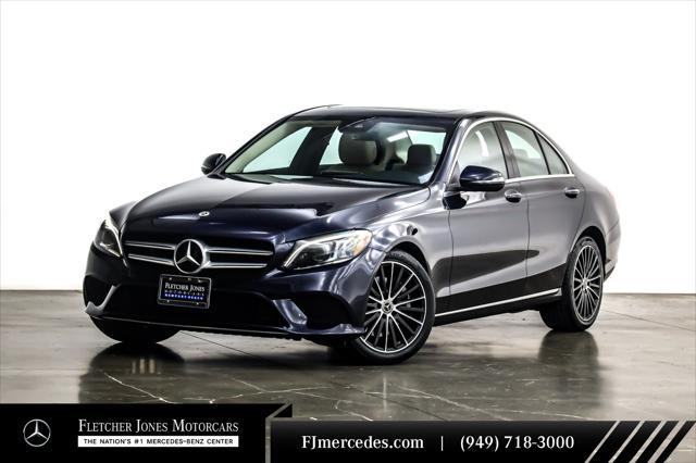 used 2021 Mercedes-Benz C-Class car, priced at $25,893