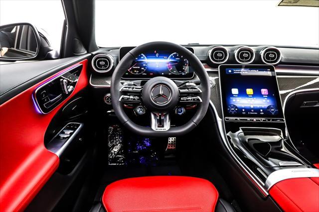 new 2025 Mercedes-Benz AMG C 43 car, priced at $74,880