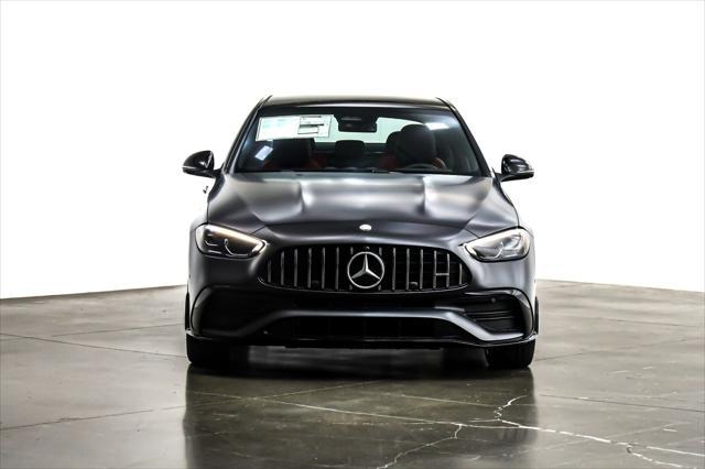 new 2025 Mercedes-Benz AMG C 43 car, priced at $74,880