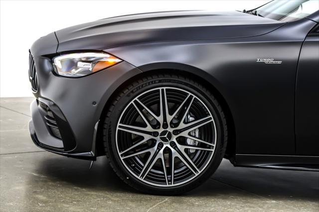 new 2025 Mercedes-Benz AMG C 43 car, priced at $74,880