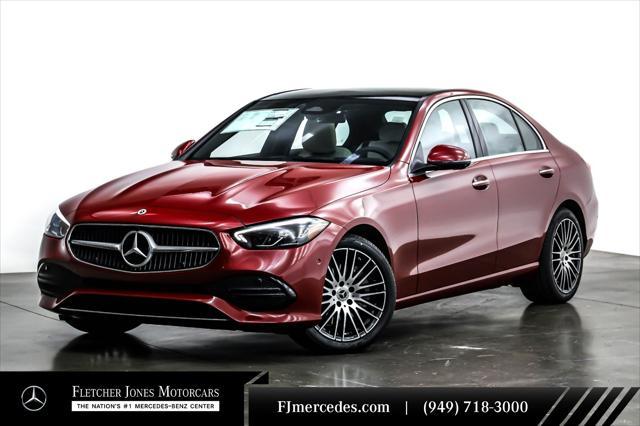 new 2025 Mercedes-Benz C-Class car, priced at $55,085