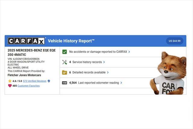 used 2025 Mercedes-Benz EQE 350 car, priced at $80,265