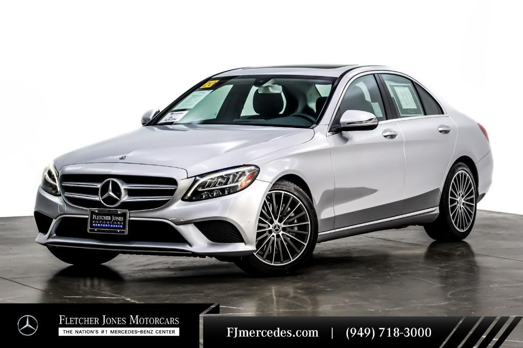 used 2020 Mercedes-Benz C-Class car, priced at $28,892