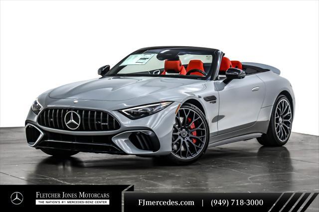 new 2025 Mercedes-Benz AMG SL 55 car, priced at $157,220