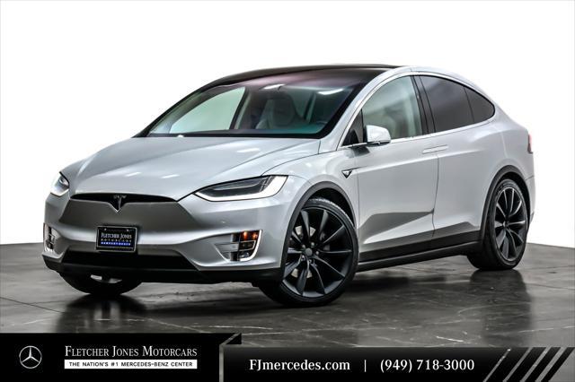 used 2017 Tesla Model X car, priced at $32,894