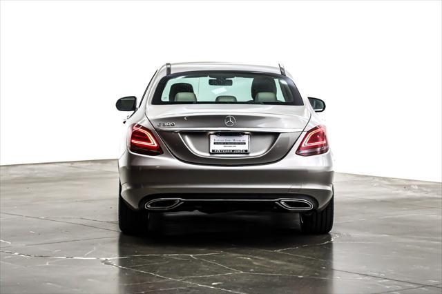used 2021 Mercedes-Benz C-Class car, priced at $27,894