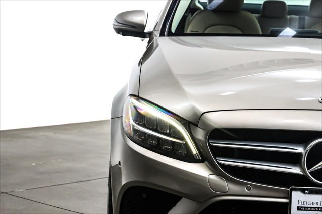 used 2021 Mercedes-Benz C-Class car, priced at $27,894