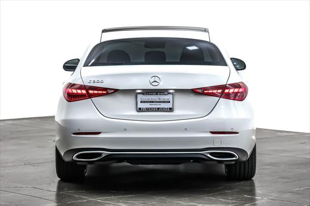 used 2022 Mercedes-Benz C-Class car, priced at $35,894