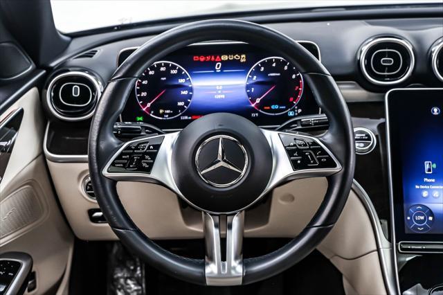 used 2022 Mercedes-Benz C-Class car, priced at $30,892
