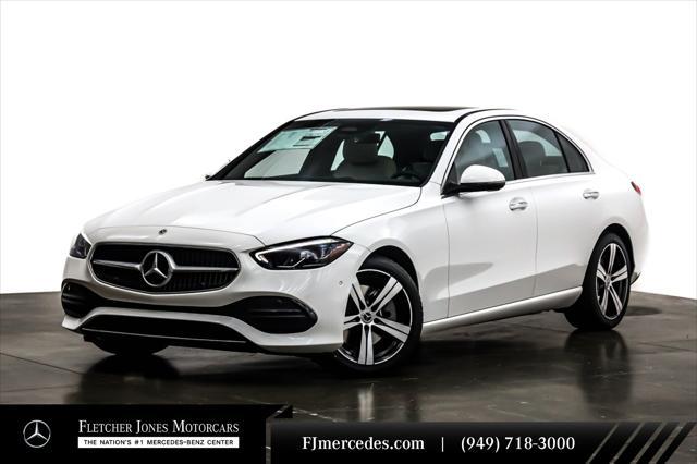 new 2024 Mercedes-Benz C-Class car, priced at $48,585