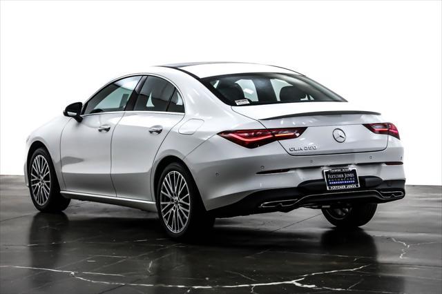 new 2025 Mercedes-Benz CLA 250 car, priced at $46,385