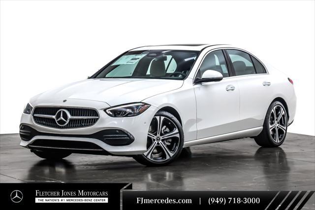 new 2024 Mercedes-Benz C-Class car, priced at $49,185