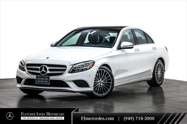 used 2021 Mercedes-Benz C-Class car, priced at $29,894