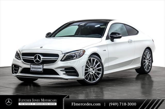 used 2019 Mercedes-Benz AMG C 43 car, priced at $34,894