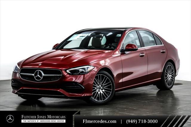 new 2025 Mercedes-Benz C-Class car, priced at $52,835