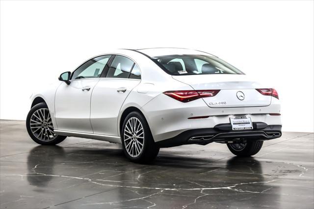 new 2025 Mercedes-Benz CLA 250 car, priced at $46,085