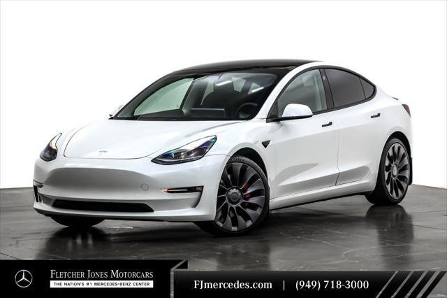 used 2021 Tesla Model 3 car, priced at $27,892