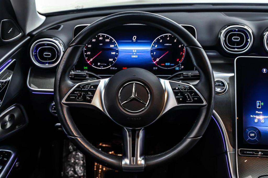 used 2022 Mercedes-Benz C-Class car, priced at $27,892