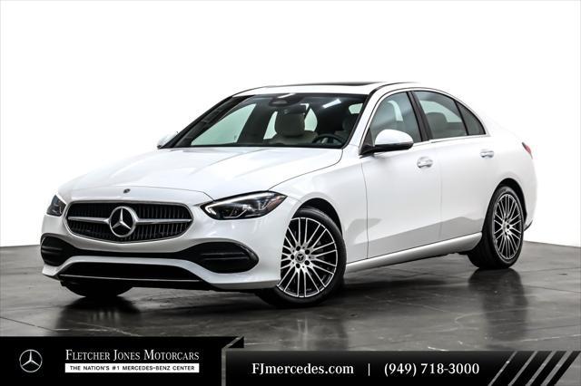 used 2023 Mercedes-Benz C-Class car, priced at $38,893