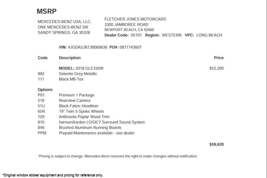 used 2018 Mercedes-Benz GLE 350 car, priced at $19,894