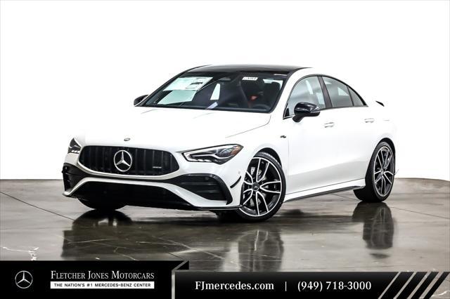 new 2025 Mercedes-Benz AMG CLA 35 car, priced at $61,445
