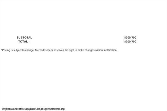 used 2023 Mercedes-Benz S-Class car, priced at $154,894