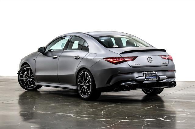 new 2025 Mercedes-Benz AMG CLA 35 car, priced at $64,160