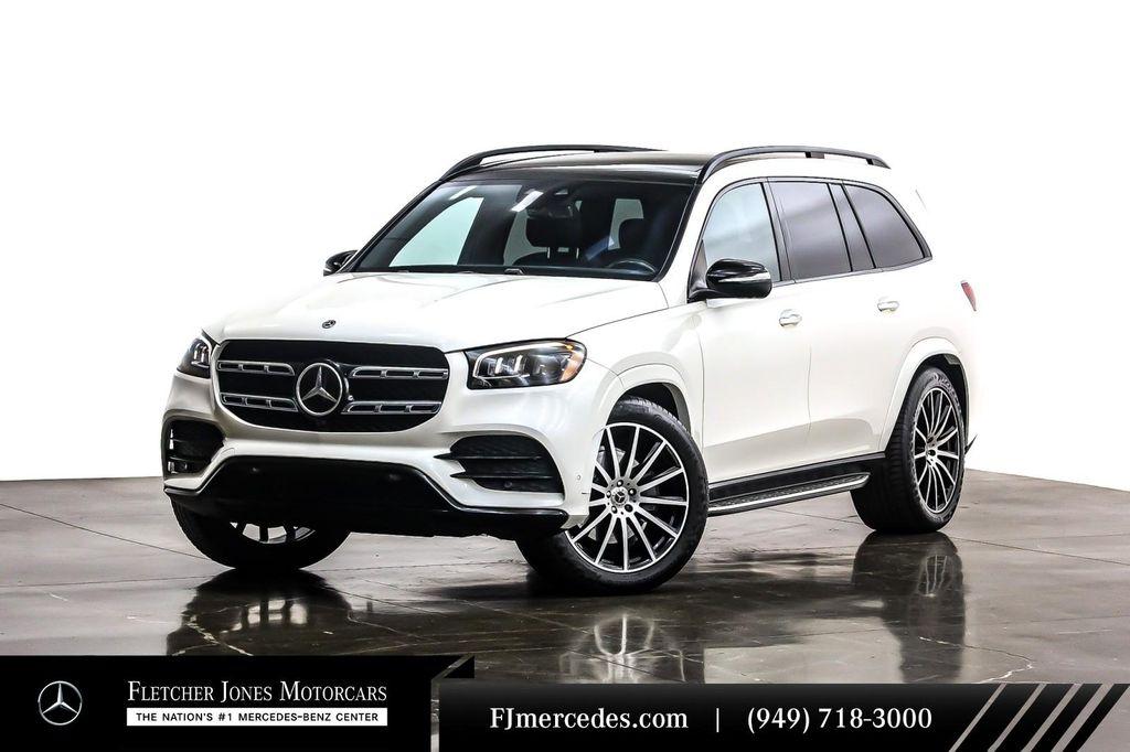 used 2021 Mercedes-Benz GLS 580 car, priced at $59,393