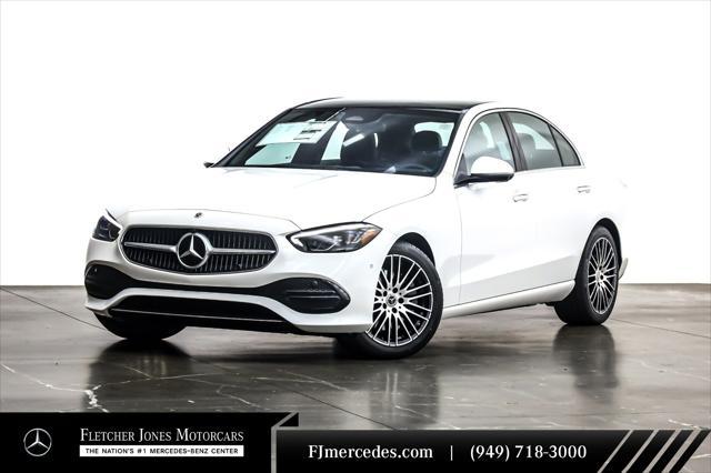 new 2025 Mercedes-Benz C-Class car, priced at $53,335