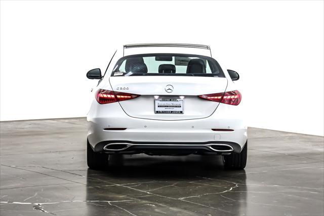 new 2025 Mercedes-Benz C-Class car, priced at $53,335