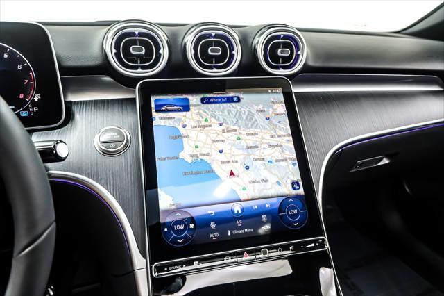 new 2025 Mercedes-Benz C-Class car, priced at $53,335