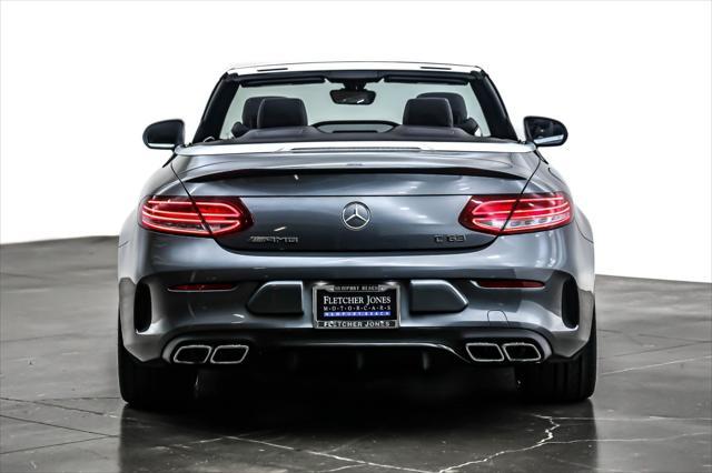 used 2017 Mercedes-Benz AMG C 63 car, priced at $42,893