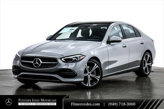 new 2025 Mercedes-Benz C-Class car, priced at $53,495