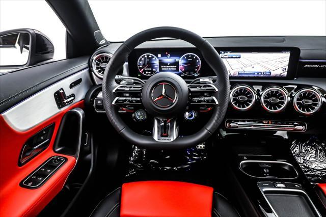 new 2025 Mercedes-Benz AMG CLA 35 car, priced at $64,385