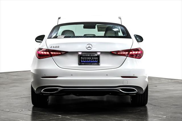 new 2025 Mercedes-Benz C-Class car, priced at $50,085