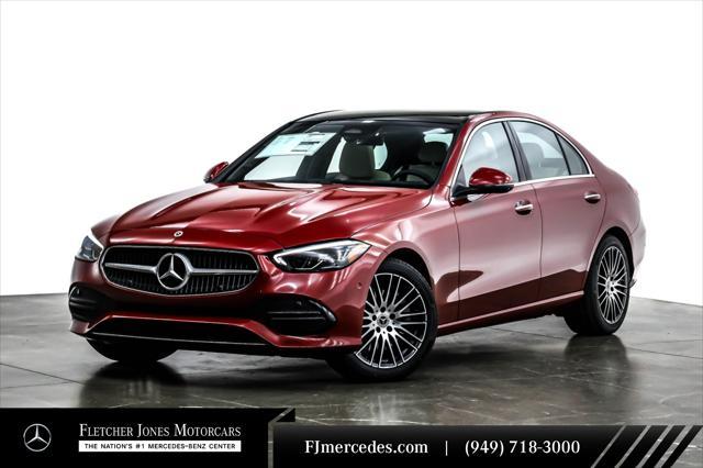 new 2025 Mercedes-Benz C-Class car, priced at $55,885