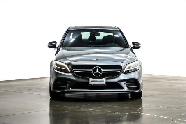 used 2019 Mercedes-Benz AMG C 43 car, priced at $36,894