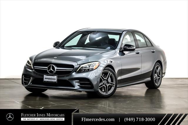 used 2019 Mercedes-Benz AMG C 43 car, priced at $36,894