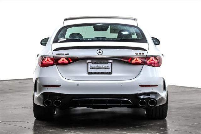 new 2025 Mercedes-Benz AMG E 53 car, priced at $113,045