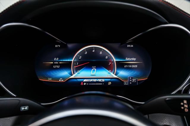 used 2021 Mercedes-Benz AMG C 43 car, priced at $50,894