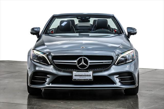 used 2021 Mercedes-Benz AMG C 43 car, priced at $50,894